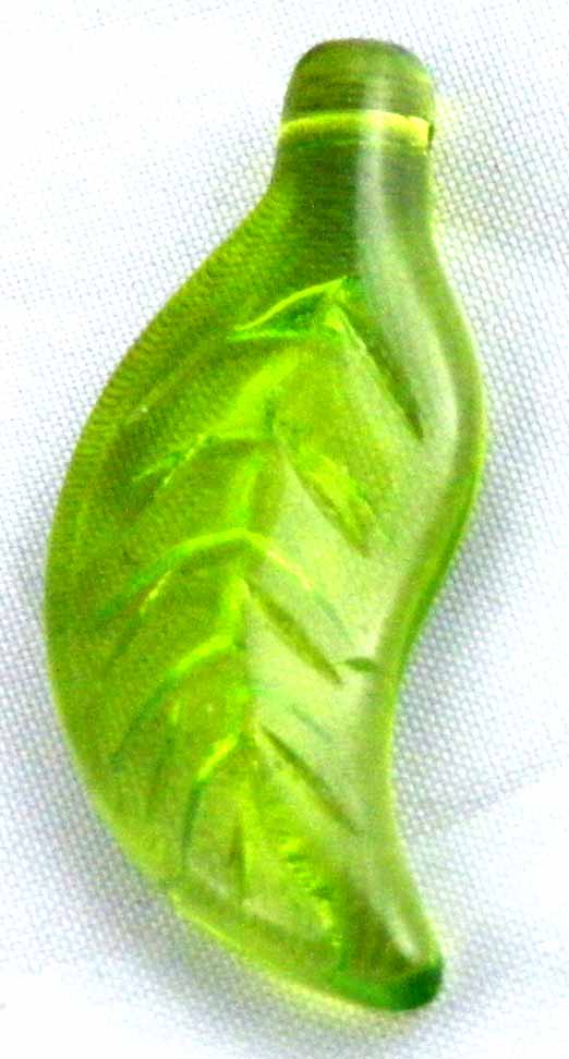 Assymetrical Murano Leaf - Click Image to Close